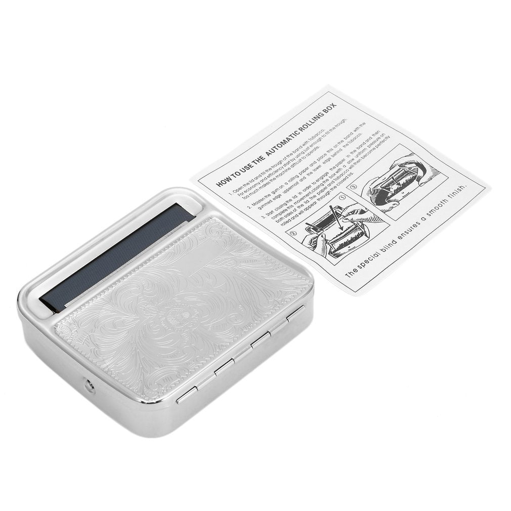 L'Étui "Shield-Slim" – Porte-Cigarette Métallique Rigide