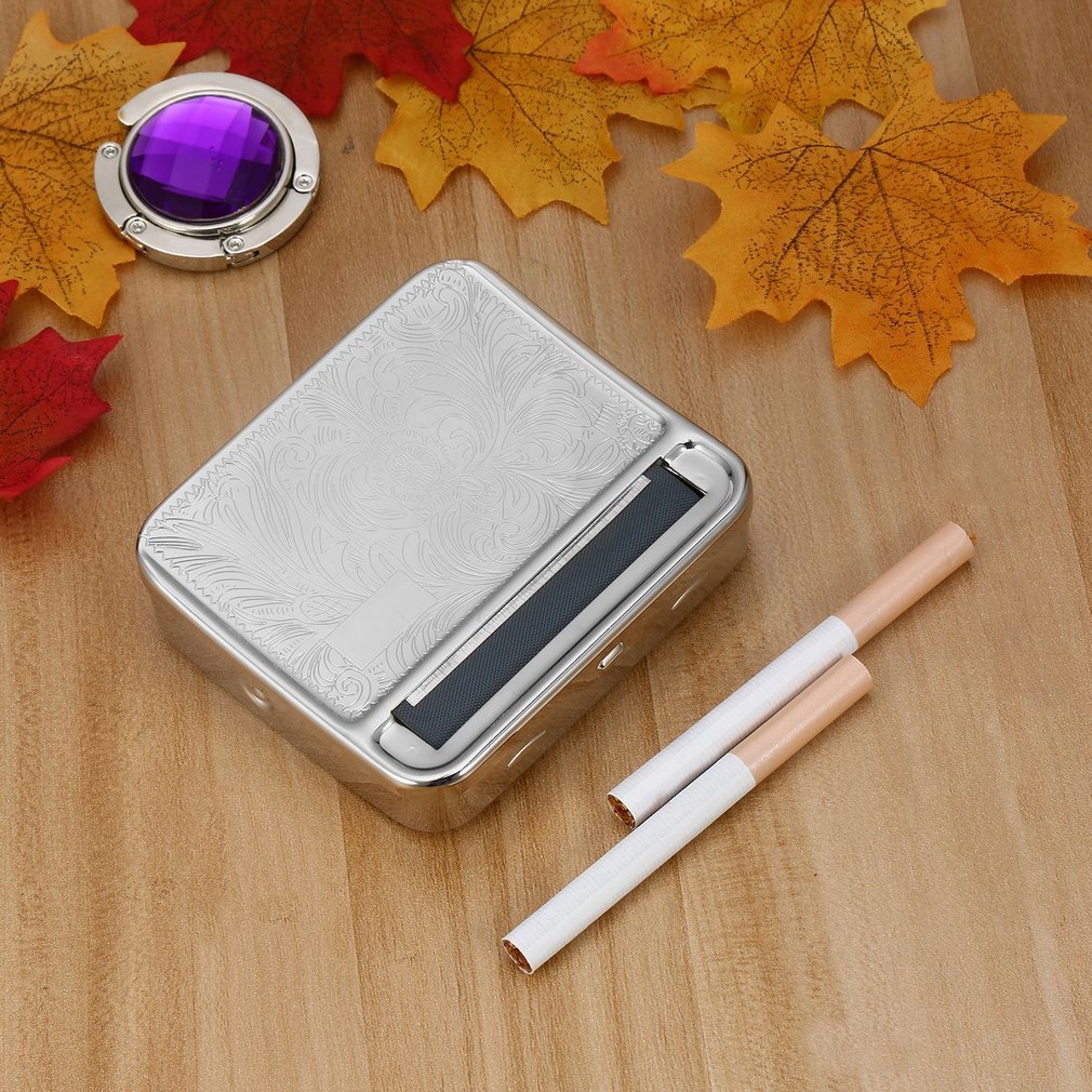 L'Étui "Shield-Slim" – Porte-Cigarette Métallique Rigide