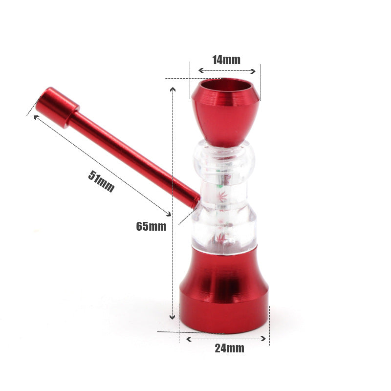 La "Core-Exquisit" – Pipe Hybride en Alliage & Verre