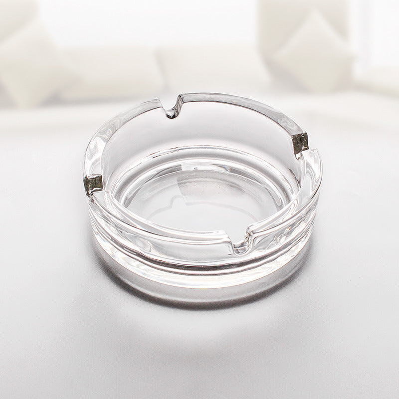 Le Cendrier "Cristal-Pure" – Verre Haute Résistance