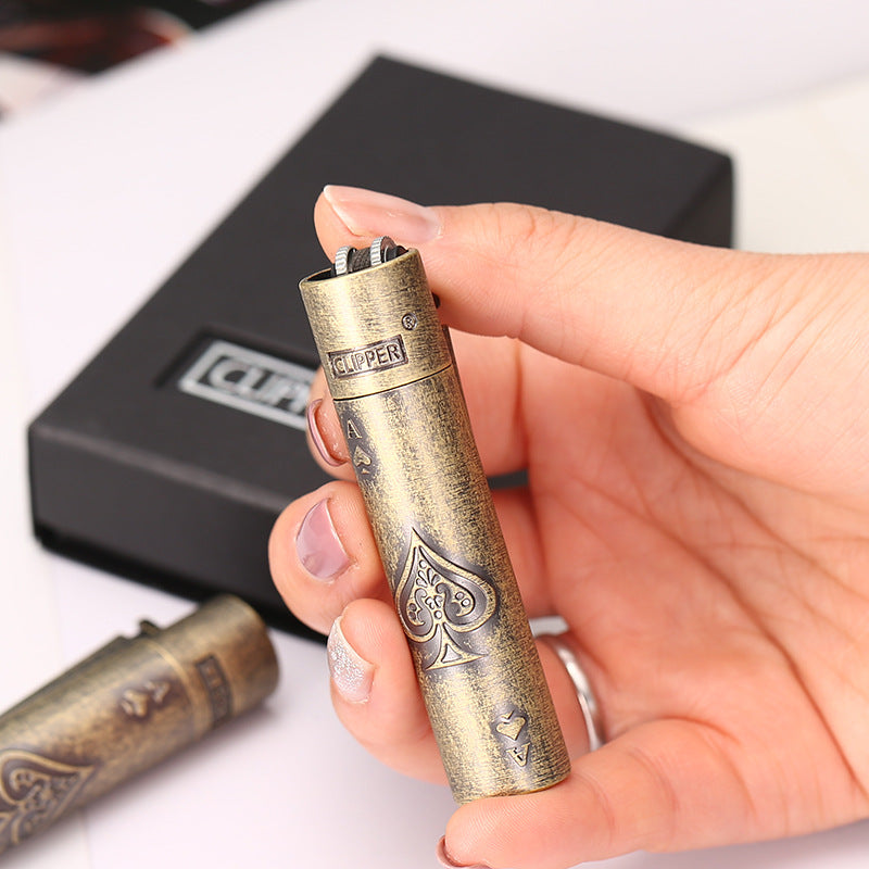 Le "Old-Gear" – Briquet Rétro à Mécanisme Apparent