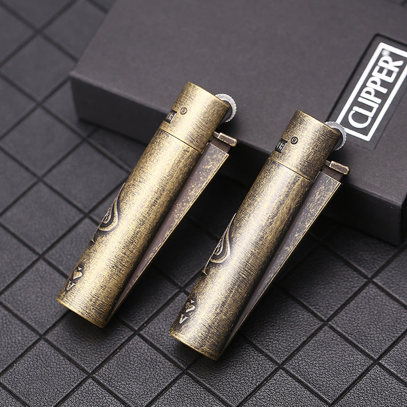 Le "Old-Gear" – Briquet Rétro à Mécanisme Apparent