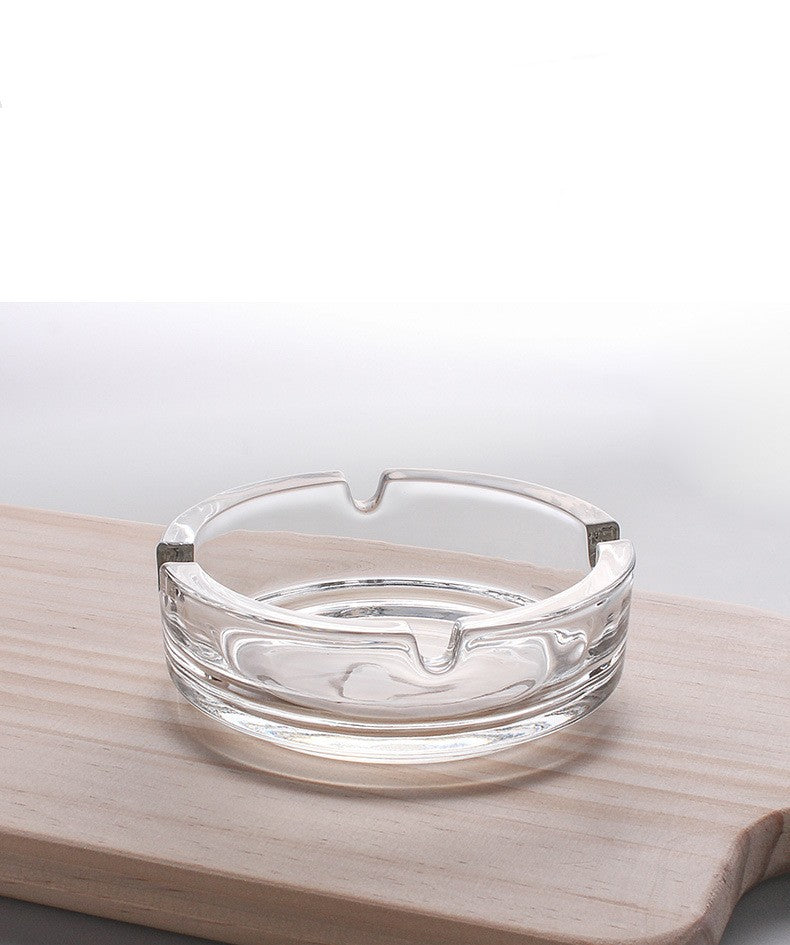 Le Cendrier "Cristal-Pure" – Verre Haute Résistance